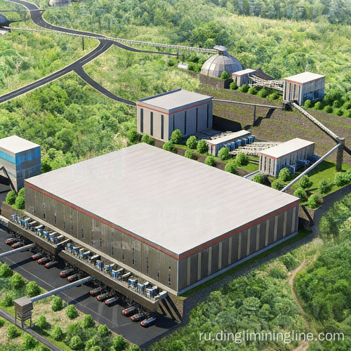 Конфигурация линии по производству камня высокой производительности